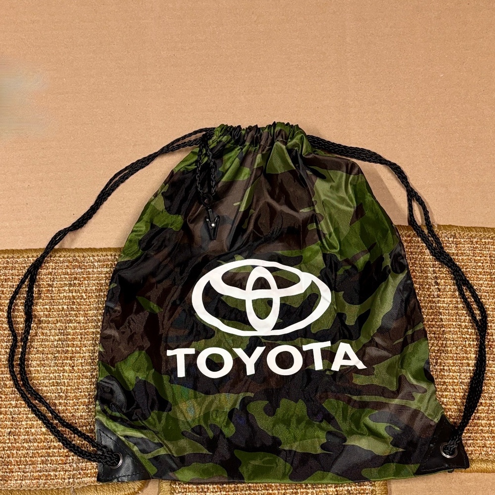 Toyota Camouflage Kids Drawstring Bag
